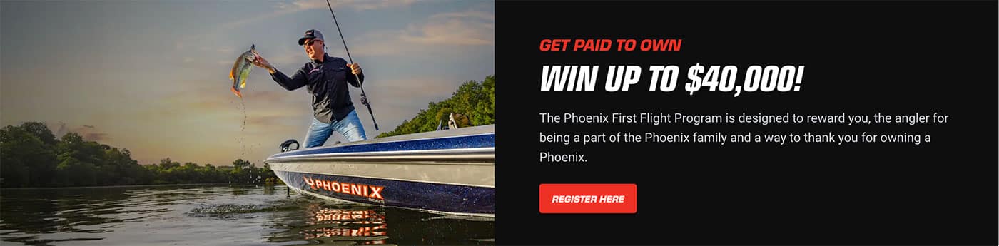 Phoenix Boat sale at Anglers Parrdise