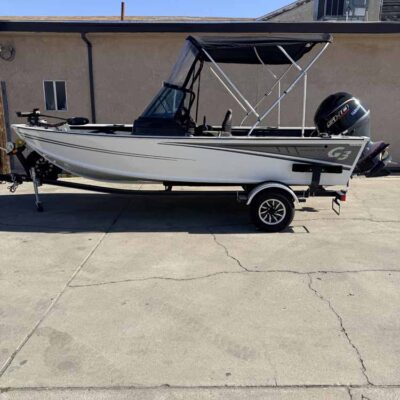 2026 G3 Angler V178 --- Price: Call For Price --- VIN: GEN02649A626 --- Color: White --- Engine: 115 Yamaha Sho